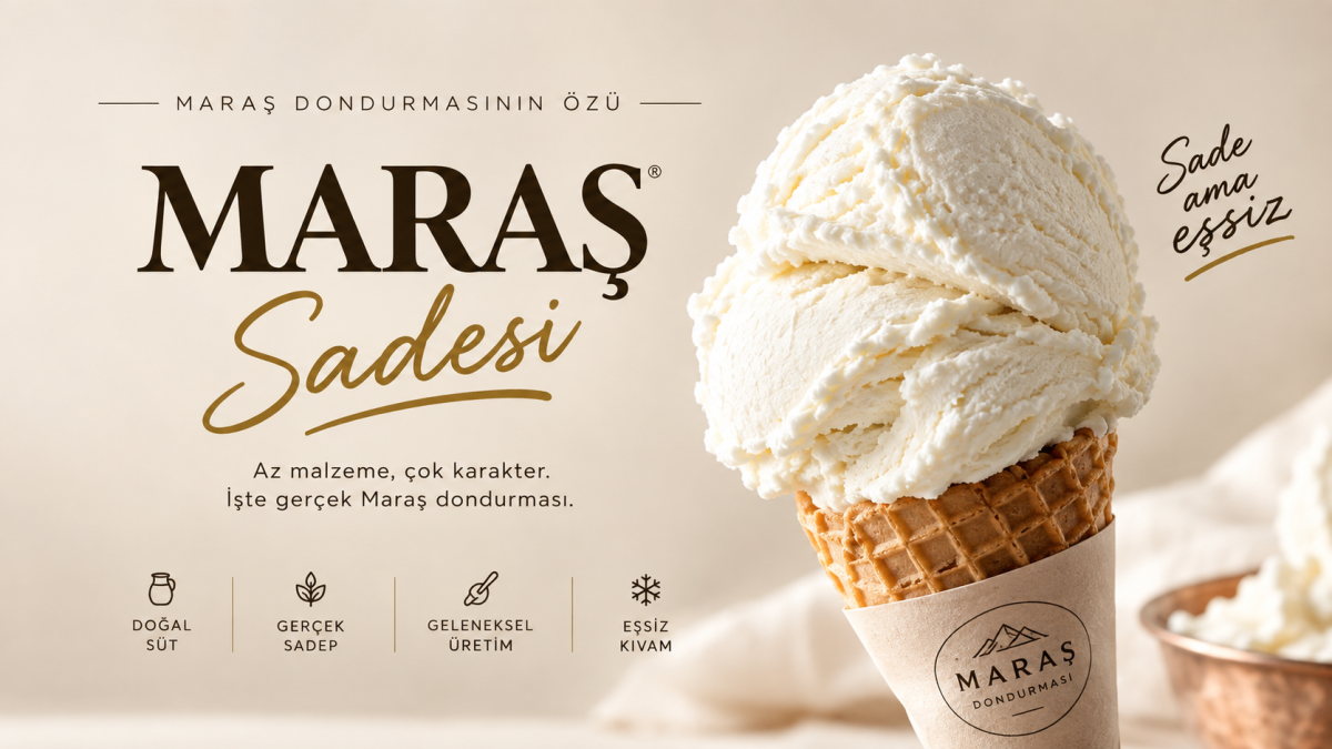 MARAŞ DONDURMASI KENDİNİ NASIL ANLATACAK?