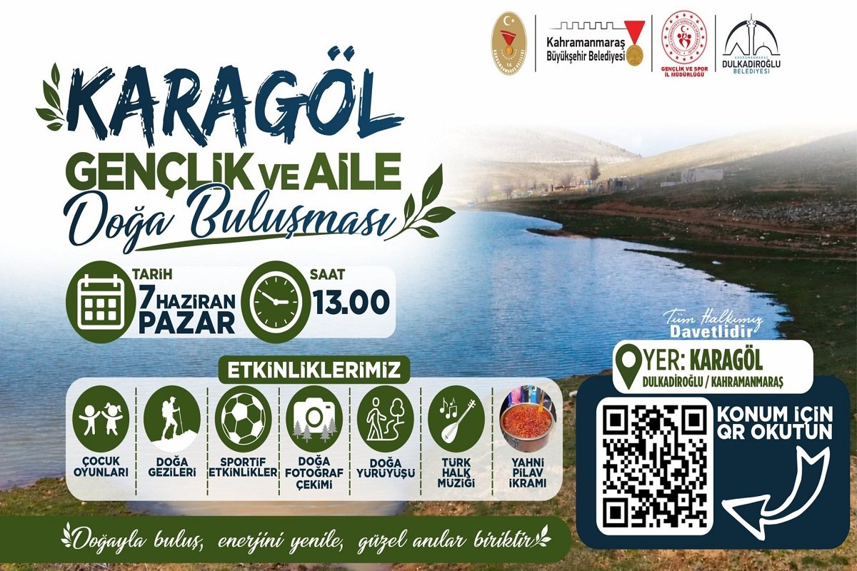 KARAGÖL’DE GENÇLİK VE AİLE DOĞA BULUŞMASI