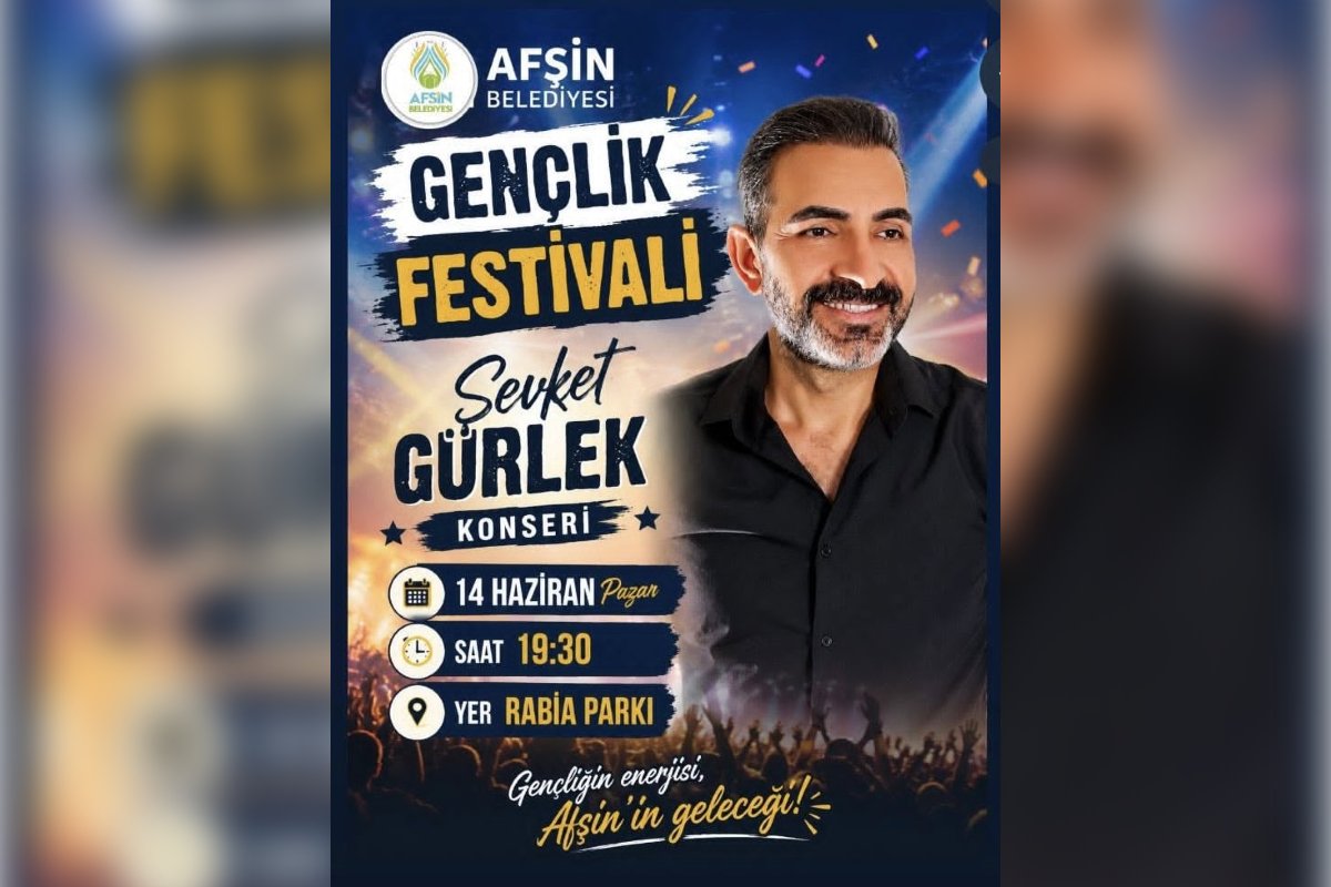 Afşin’de Gençlik Festivali “Şevket Gürlek”