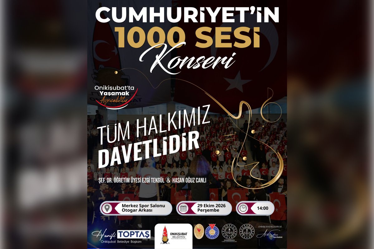 CUMHURİYETİN 1000 SESİ KONSERİ